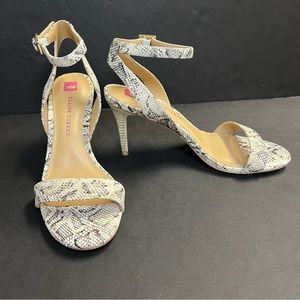 Elaine Turner ‘Emma’ Snake Print High Heeled Sandals